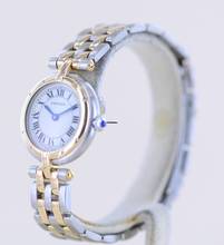 Thumbnail von Cartier Panthère Vendome Lady Stahl / Gold white roman dial Klassiker 2-Rows
