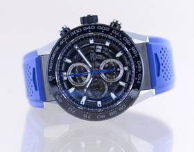 Thumbnail von TAG Heuer Carrera Calibre HEUER 01 Date Chronograph Heuer 01 Black Ceramic Steel 45mm Skeleton B+P