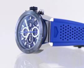 Thumbnail von TAG Heuer Carrera Calibre HEUER 01 Date Chronograph Heuer 01 Black Ceramic Steel 45mm Skeleton B+P
