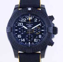 Breitling Avenger Hurricane Chronograph Breitlight 24H Dial Rubber Strap 50mm B+P