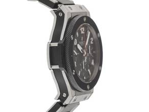 Thumbnail von Hublot Big Bang 44 mm Ref.301.SB.131.RX Bj.2006 Full Set sehr gut Vintage Big Bang Chronograph Stahl Keramik