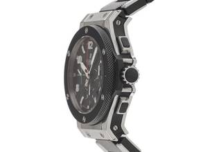 Thumbnail von Hublot Big Bang 44 mm Ref.301.SB.131.RX Bj.2006 Full Set sehr gut Vintage Big Bang Chronograph Stahl Keramik