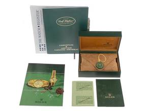 Thumbnail von Rolex Datejust 36 Ref.1601 Bj.1977 Box&Beschreibung sehr gut Vintage Datejust Stahl 18kt Weißgold open 6/9