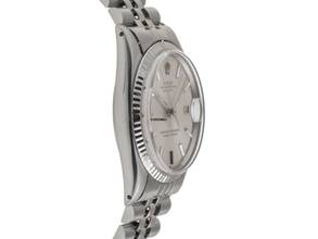 Thumbnail von Rolex Datejust 36 Ref.1601 Bj.1977 Box&Beschreibung sehr gut Vintage Datejust Stahl 18kt Weißgold open 6/9