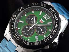 Thumbnail von TAG Heuer Formula 1 Quarz Ref.CAZ101AP.BA0842 2026 Full Set Ungetragen Formula 1 Chronograph Green Dial