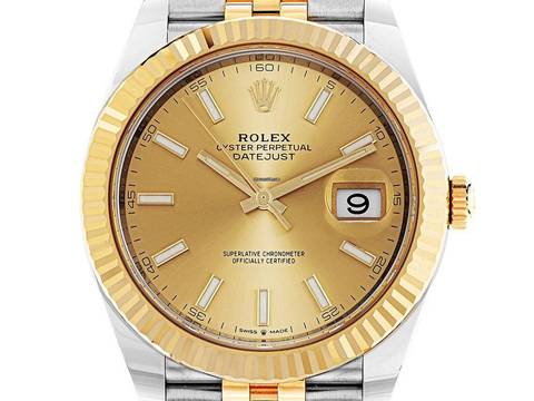  Rolex Datejust 41 Ref.126333 Bj.2022 Full Set wie Neu Datejust 