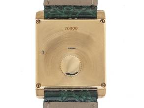Thumbnail von Piaget Tank Ref.70800 1988 original Box sehr gut Vintage Tank 18kt Gelbgold 28g