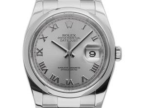 Rolex Datejust 36 Ref.126200 Year 2008 Full Set very good Vintage Datejust Steel
