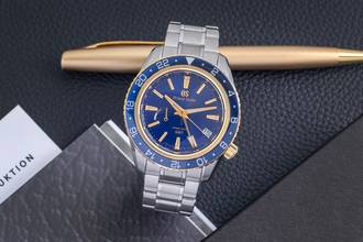 Thumbnail von Grand Seiko Sport Collection Spring Drive Steel / Gold Automatic Men's Watch Ref. SBGE248 B&P