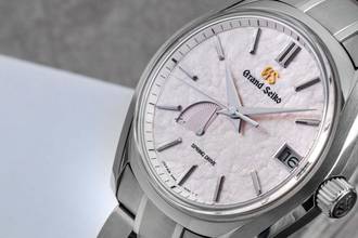 Thumbnail von Grand Seiko Heritage Collection Shunbun Titanium Automatic Ref. SBGA413G B&P 2025
