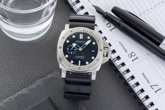 Thumbnail von Panerai Luminor Submersible Quaranta Quattro Automatic Ref. PAM01229 Papers