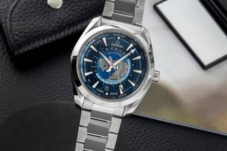 Omega Seamaster Aqua Terra Worldtimer 150M Worldtimer Ref 220.10.43.22.03.001