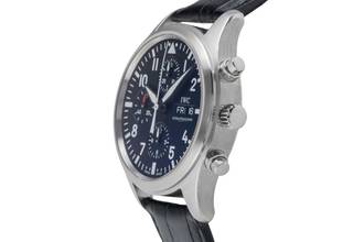 Thumbnail von IWC Pilot's Watch Chronograph Schaffhausen Pilot's Watch Chronograph Automatic Steel Ref. IW371701