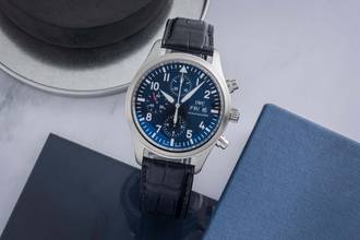 Thumbnail von IWC Pilot's Watch Chronograph Schaffhausen Pilot's Watch Chronograph Automatic Steel Ref. IW371701