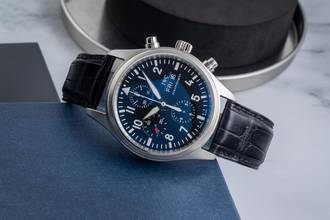 Thumbnail von IWC Pilot's Watch Chronograph Schaffhausen Pilot's Watch Chronograph Automatic Steel Ref. IW371701
