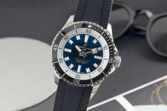 Breitling Superocean Steel Automatic Men's Watch Ref. A17375211B1S1 B&P