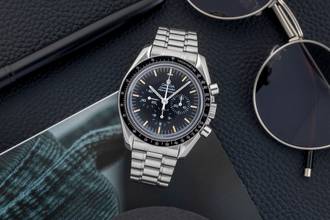 Thumbnail von Omega Speedmaster Professional Moonwatch Chronograph Steel Hand-Wound Ref. 3590.50.00 B&P