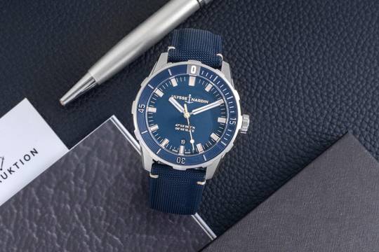  Ulysse Nardin Diver Stahl Automatik Herrenuhr Ref. 8163-175/93 B&P 2025 