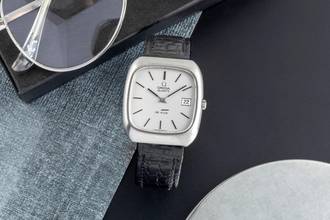Thumbnail von Omega De Ville Stahl Quarz Herrenuhr Ref. 192.0030 Vintage Klassiker Box