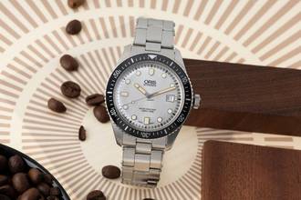 Thumbnail von Oris Divers Sixty Five Steel Automatic Ref. 01 733 7720 4051-07 8 21 18 B&P 2024