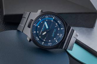 Thumbnail von Porsche Design Diver Steel Automatic Men's Watch Ref. P6780.45.43.1218 B&P 2017