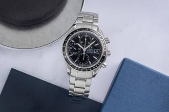 Thumbnail von Omega Speedmaster Date Chronograph Steel Automatic Ref. 3210.50.00 B&P 2021