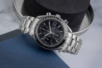 Thumbnail von Omega Speedmaster Date Chronograph Steel Automatic Ref. 3210.50.00 B&P 2021