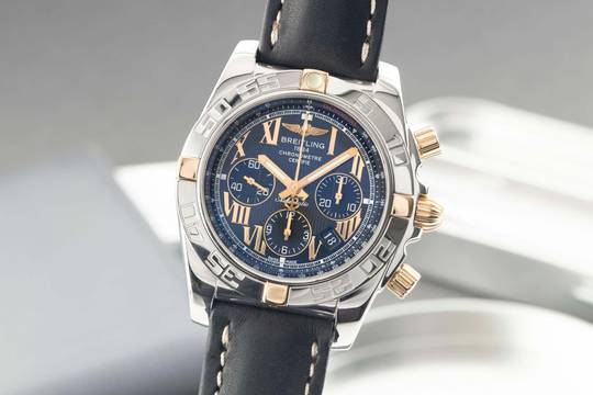  Breitling Chronomat 44 Chronograph Stahl / Gold Automatik Ref. IB0110 B011G77PA 