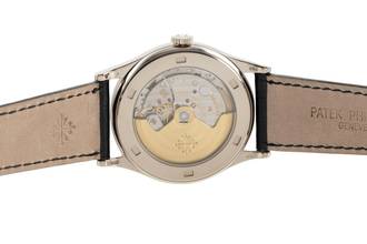 Thumbnail von Patek Philippe Calatrava 18K (0.750) white gold automatic Ref. 5296G-010 B&P 2009