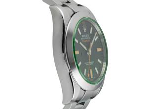 Thumbnail von Rolex Milgauss stainless steel automatic men's watch ref. 116400GV