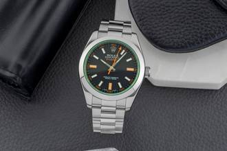 Thumbnail von Rolex Milgauss stainless steel automatic men's watch ref. 116400GV
