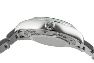 Thumbnail von Rolex Milgauss stainless steel automatic men's watch ref. 116400GV