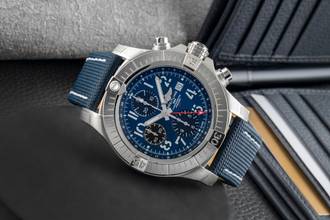 Thumbnail von Breitling Avenger Chronograph GMT Steel Automatic Ref. A24315101C1X1 B&P New