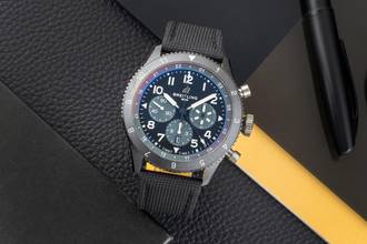 Thumbnail von Breitling Super Avi Classic Super Avi Chronograph GMT Mosquito Night Fighter SB04451A1B1X1