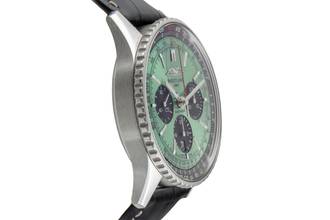 Thumbnail von Breitling Navitimer 1 B01 Chronograph 43 Green Steel Automatic Ref. AB0138241L1P1