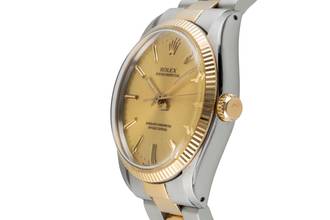 Thumbnail von Rolex Oyster Perpetual 34 Stahl / Gold Automatik Herrenuhr Ref. 1005 Klassiker
