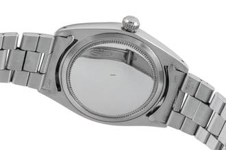 Thumbnail von Rolex Oysterdate Precision Silver Dial Stahl Handaufzug Herrenuhr Ref. 6694 Vintage
