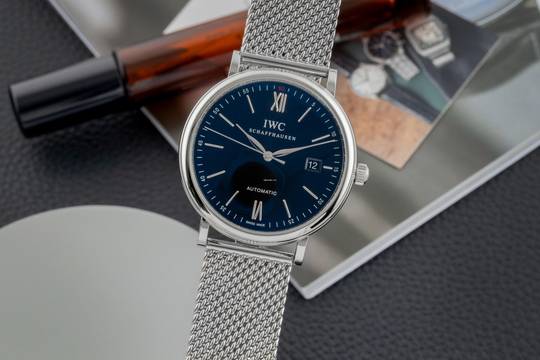  IWC Portofino Automatic Schaffhausen Portofino Automatik Stahl Herrenuhr Ref IW356506 