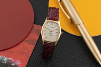Thumbnail von Rolex Cellini Lady 18K (0,750) Gelbgold Handaufzug Damenuhr Ref. 3803