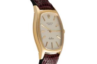 Thumbnail von Rolex Cellini Lady 18K (0,750) Gelbgold Handaufzug Damenuhr Ref. 3803
