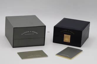 Thumbnail von A. Lange & Söhne Langematik Sax-O-Mat 18K Weissgold Ref. 308.027 B&P 2001