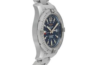 Thumbnail von Breitling Chronomat Colt Blue Dial Steel Automatic Men's Watch Ref. A17313101C1A1 B&P 2021