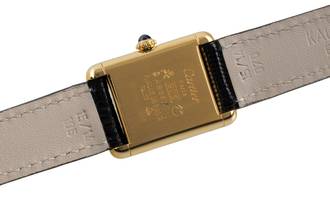 Thumbnail von Cartier Tank Must de Cartier PM Ivory Dial 925 Silver Hand-Wound Ladies' Watch