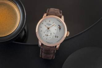 Thumbnail von Glashütte Original PanoMaticLunar 18k rose gold Ref. 90-02-45-35-04 B&P 2015