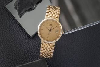 Thumbnail von Omega De Ville Stahl / vergoldet Quarz Unisex Ref. 396.1012 Klassiker