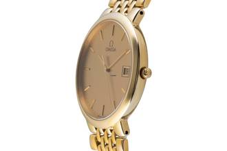 Thumbnail von Omega De Ville Stahl / vergoldet Quarz Unisex Ref. 396.1012 Klassiker