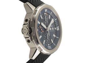 Thumbnail von IWC Aquatimer Chronograph Cousteau Chronograph Steel Automatic Men's Ref. IW376805 B&P