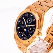 Thumbnail von Vacheron Constantin Overseas Perpetual Calendar Ultra-thin Blue – 4300V/120R-B509 – like NEW – 2022 Full Set