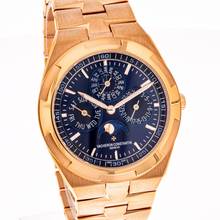 Thumbnail von Vacheron Constantin Overseas Perpetual Calendar Ultra-thin Blue – 4300V/120R-B509 – like NEW – 2022 Full Set