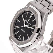 Thumbnail von Audemars Piguet Royal Oak Selfwinding Steel 41 Black – 15400ST.OO.1220ST.01 – like NEW – 2016 Full Set